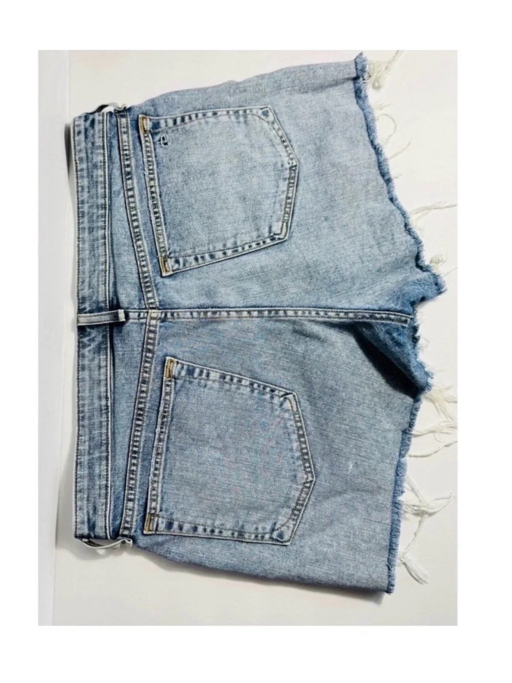 Rag & Bone DRE Low Rise Denim Shorts in Stella